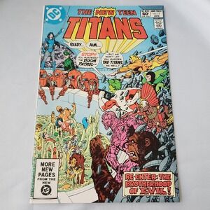New Teen Titans #15 Comic Book 1982 DC Comics Brotherhood of Evil FN‎ Key B&B OG